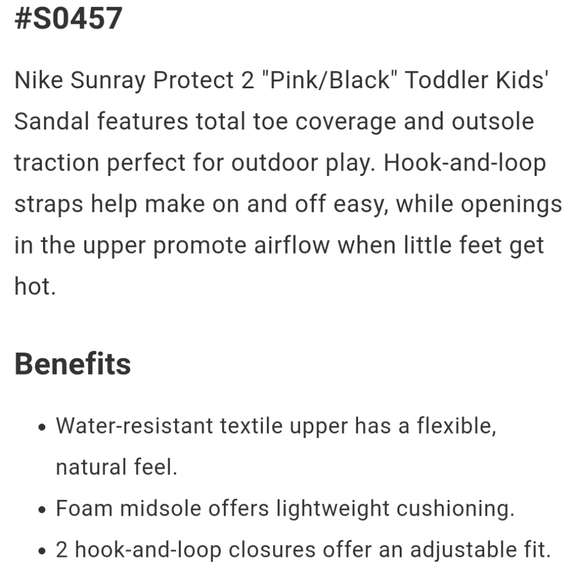 NWT Nike Sunray Protect 2 sandals - Picture 5 of 5